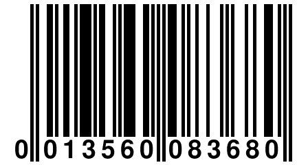 0 013560 083680