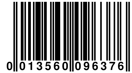 0 013560 096376