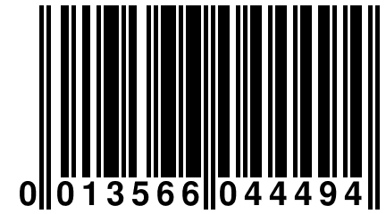 0 013566 044494