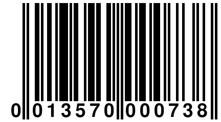 0 013570 000738