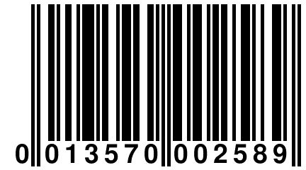 0 013570 002589