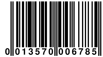 0 013570 006785