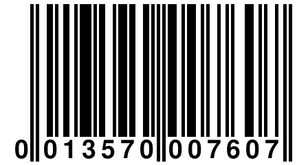 0 013570 007607