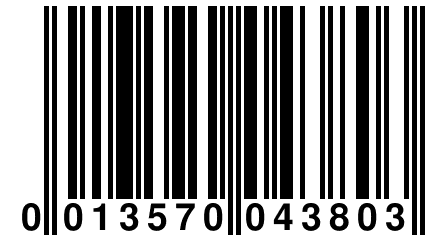 0 013570 043803