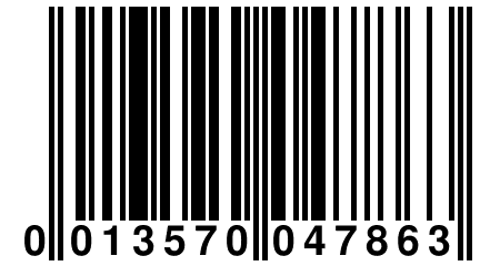 0 013570 047863