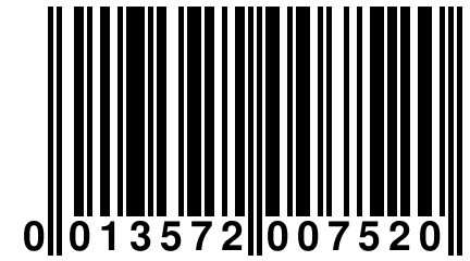 0 013572 007520