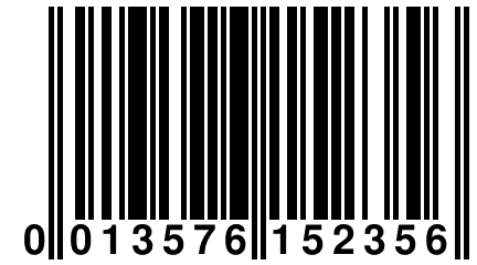 0 013576 152356