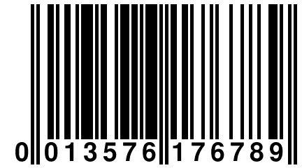 0 013576 176789