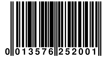 0 013576 252001