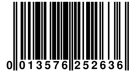 0 013576 252636