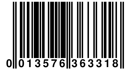 0 013576 363318