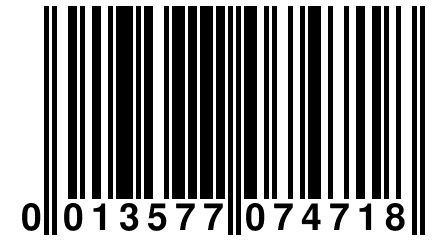 0 013577 074718