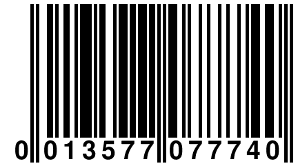 0 013577 077740