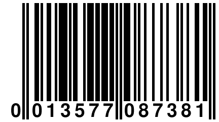 0 013577 087381