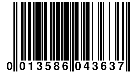 0 013586 043637