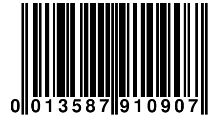 0 013587 910907