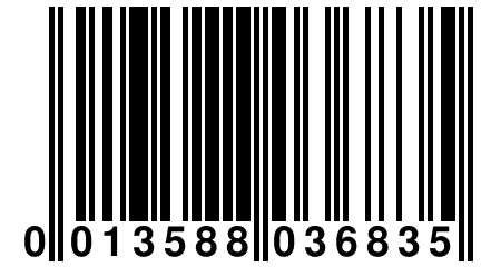 0 013588 036835