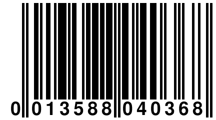 0 013588 040368