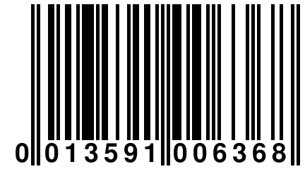 0 013591 006368