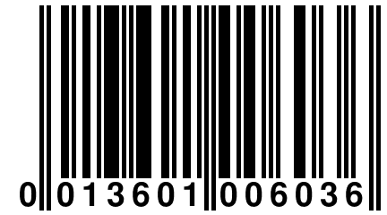 0 013601 006036