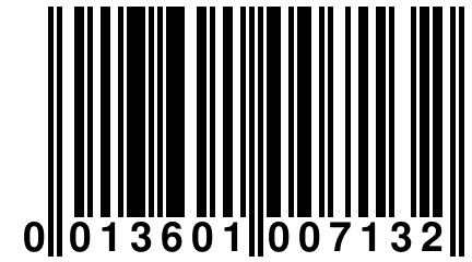 0 013601 007132