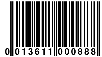 0 013611 000888