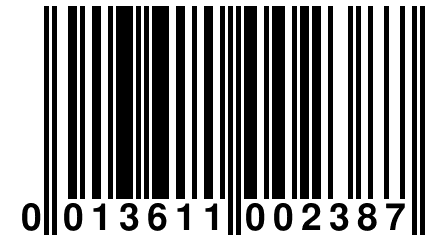 0 013611 002387