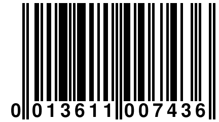 0 013611 007436