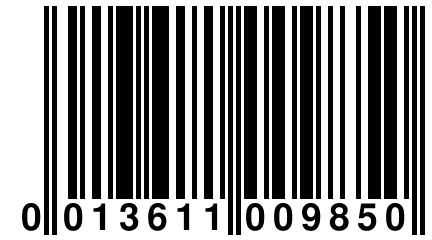 0 013611 009850