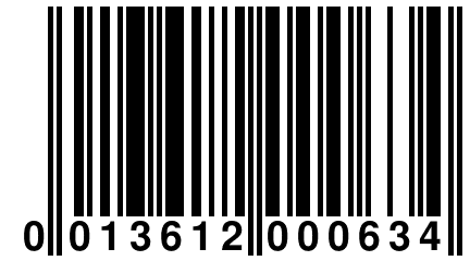 0 013612 000634