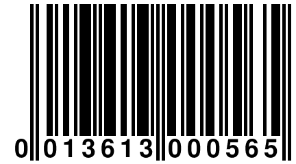 0 013613 000565