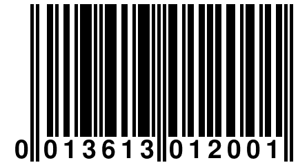 0 013613 012001