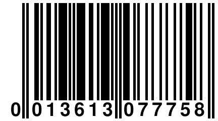 0 013613 077758