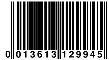 0 013613 129945