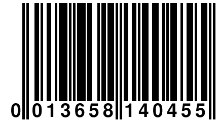 0 013658 140455