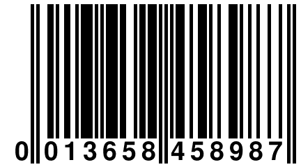 0 013658 458987