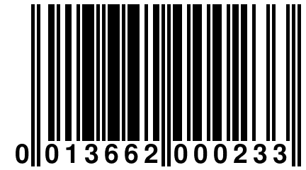 0 013662 000233