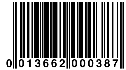 0 013662 000387