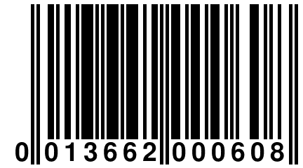 0 013662 000608