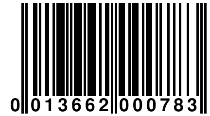 0 013662 000783