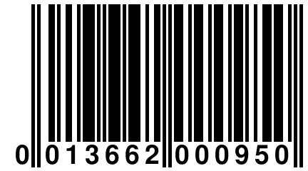 0 013662 000950