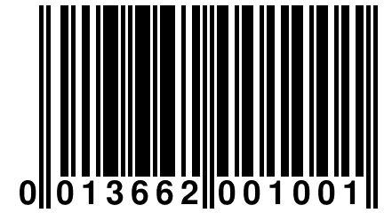 0 013662 001001