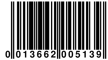 0 013662 005139