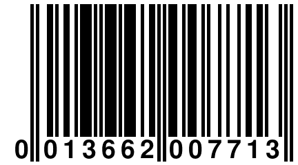 0 013662 007713