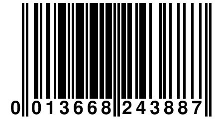 0 013668 243887