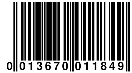 0 013670 011849