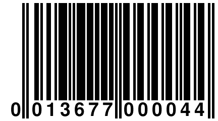 0 013677 000044