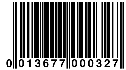 0 013677 000327