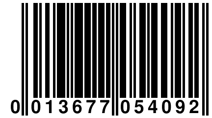 0 013677 054092