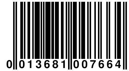 0 013681 007664